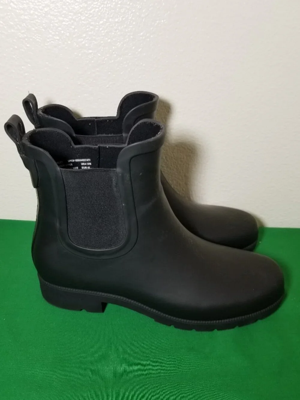 Eddie Bauer Hailey Waterproof Boots Slicker Shower Weather Proof Women Size 10